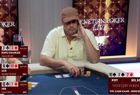 Jean-Robert Bellande Scoops First Six-Figure Pot on Venetian Poker Live