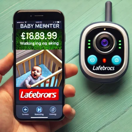 Ladbrokes Adverts Found on Baby Monitor App