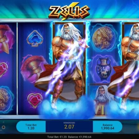 Spinomenal strikes it big with Zeus’s Lightning Blaze
