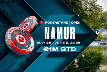 PokerStars Open Heads to Namur with €1M GTD Main Event and Packed Schedule