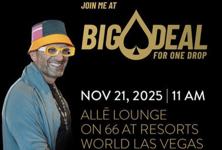 Join Esfandiari, Hellmuth & Tilly for $5,300 Big Deal Nov. 21 Charity Event in Las Vegas
