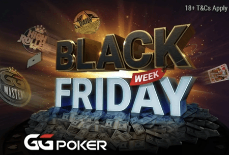 GGPoker Launches Black Friday Week With Buy-ins Slashed Up to 90%
