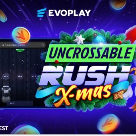 Evoplay celebrates the holidays with fast-paced fun in Uncrossable Rush X-mas