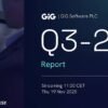 GiG Software PLC reports its Q3 trading results