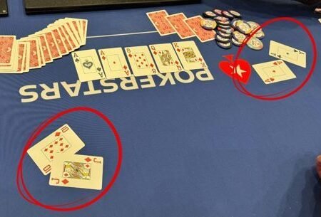 Insane Poker Hand as Ausmus’ Royal Flush Cracks Quad Aces