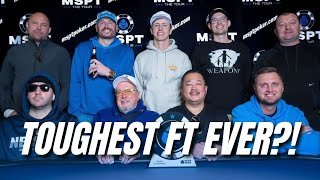Was this the Toughest Final Table in MSPT History? | MSPT Podcast #7