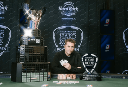 Kevin Nee Wins 20 Times Previous Biggest Score in WPT Seminole RRPO Championship