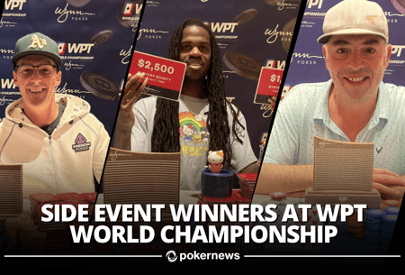 Baldwin, Arnwine & Wazwaz Among WPT World Championship Side Event Winners