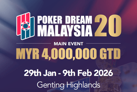 Poker Dream 20 Malaysia Returns with Action Packed Schedule