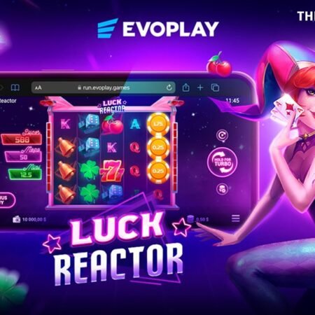 Evoplay channels Las Vegas energy into latest slot Luck Reactor