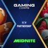 Gaming Corps and Midnite enter new partnership in the UK