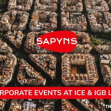 Sapyns delivers company events at ICE & iGB Live
