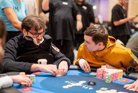 Floor Called as Martin Kabrhel Causes a Stir Over Tank in WSOP Super Main