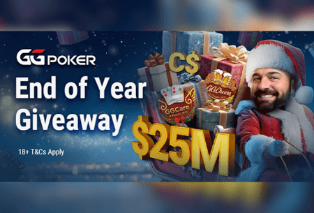 GGPoker Unwraps a $25M End-of-Year Giveaway This December