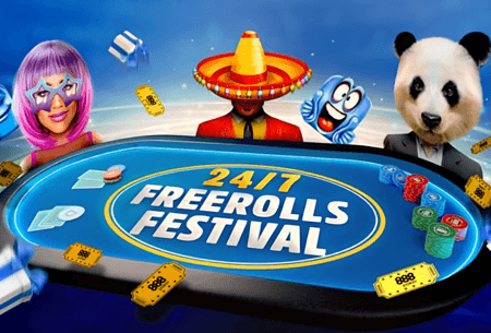 888poker Runs 24/7 Freerolls Festival with $9k on Offer Each Week