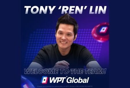 WPT Global Signs Tony “Ren” Lin as Poker Ambassador