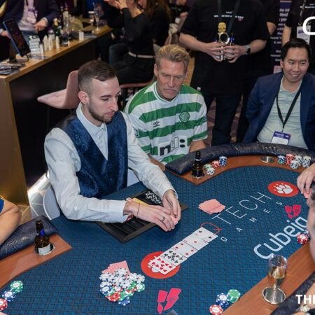 Danny Wu outduels football legends Henrik Larsson and Johan Mjällby in Cubeia’s ICE Barcelona VIP Poker Tournament
