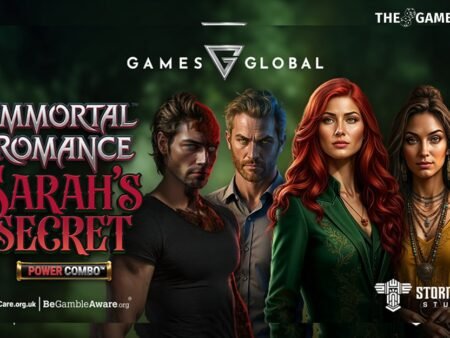 Games Global and Stormcraft Studios extend supernatural series with Immortal Romance™: Sarah’s Secret Power Combo™