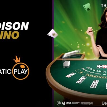 Pragmatic Play supplies branded live casino tables to Madison Casino in Belgium