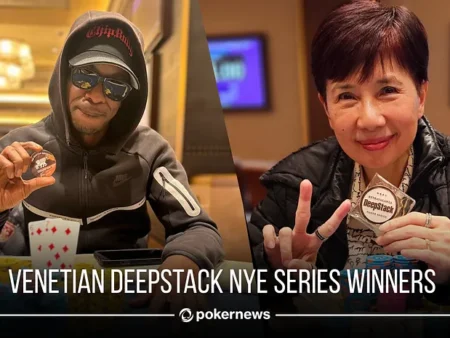 Venetian DeepStack NYE Series Awards Nearly $2M; WSOP Bracelet Winner Claims Two Titles