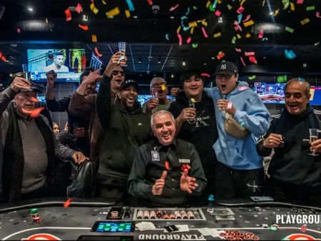 Déjà Vu at Playground as Straight Flush Tops Straight Flush in Monster Bad Beat