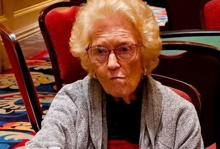 ‘Granny’  Enters First Poker Tournament and Runs Deep After Favorite Slots Removed