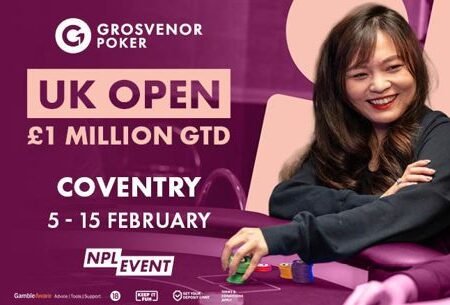 The 2026 Grosvenor UK Open Festival Boasts a £1M Gtd Main Event