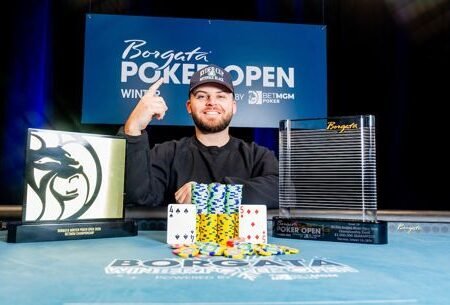 Blake Vodges Caps off Borgata Winter Poker Open with Main Event Win
