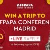 AffPapa raffle: win a trip to AffPapa Conference Madrid