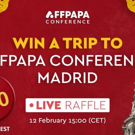 AffPapa raffle: win a trip to AffPapa Conference Madrid