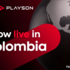 Playson strengthens Latin America expansion with official entry into the Colombian iGaming market