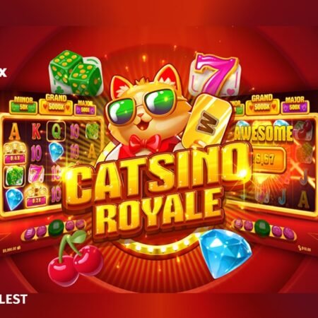 SlotMatrix launched Catsino Royale with classic casino thrills
