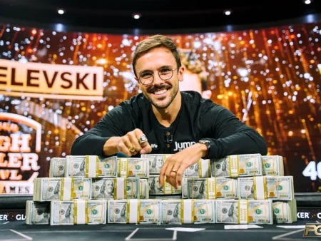 Yuri Dzivielevski Cruises to Victory in $100k Super High Roller Bowl Mixed Games