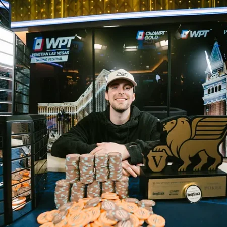 25-Year-Old Poker Pro Wins WPT Venetian Las Vegas Spring Championship For $418,700