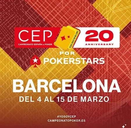 The PokerStars CEP Barcelona Kicks Off 20th Anniversary Season