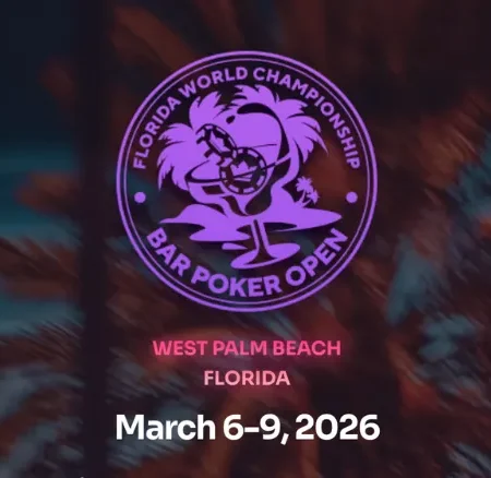 Bar Poker Open Florida World Championship Heads to West Palm Beach