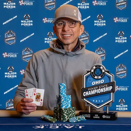 Two-Time MSPT POY Umut Ozturk Wins Ohio Poker State Championship for Second MSPT Title