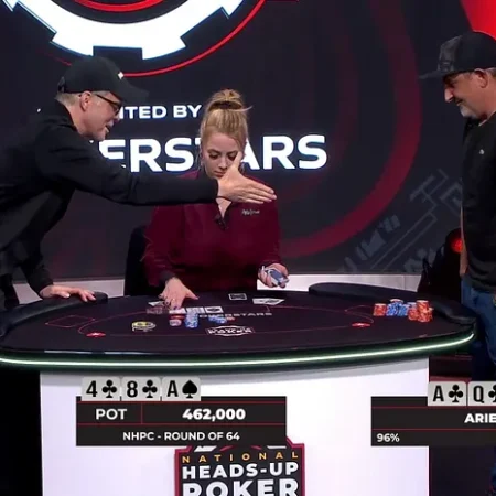 Poker Star Denies Premature Handshake, Then This Happens