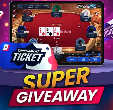 Play in WPT Global Tournaments For Free With the Super Giveaway Promotion