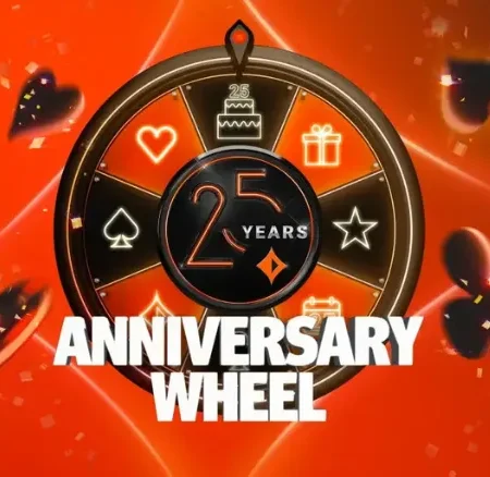 PartyPoker Celebrates 25th Anniversary with Guaranteed Prize Wheel