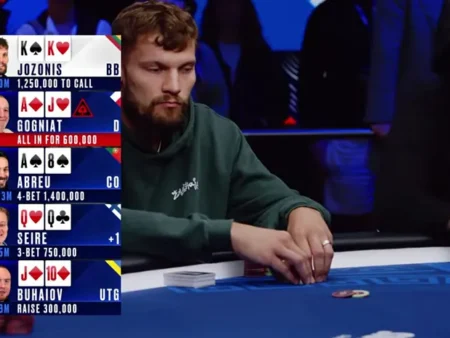 This is One of the Sickest Tournament Poker Hands So Far in 2026