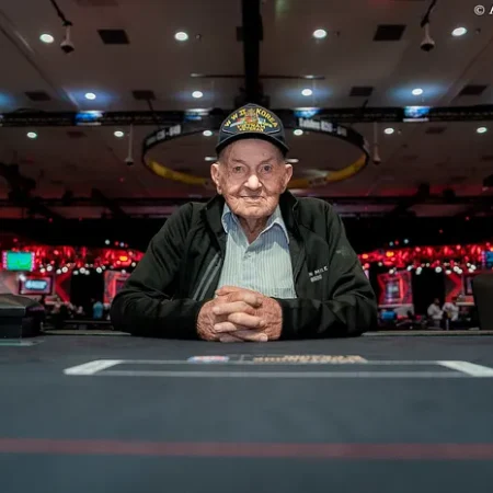 WWII Veteran Gene Bellar, Star of 2024 WSOP Salute to Warriors, Passes Away at 101