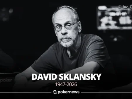 Poker Legend and Author of ‘The Theory of Poker’ David Sklansky Passes Away