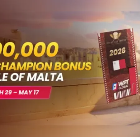 There’s a $100,000 Reasons To Win a Battle of Malta Package on WPT Global