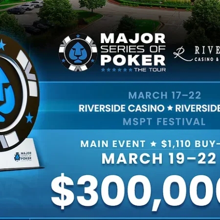 Season 17 Heads to Iowa’s Riverside Casino From March 17-22 for $300K GTD Main Event