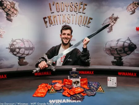 Great Success as Sasha Cohen Wins Winamax Poker Tour Grande Finale