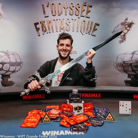 Great Success as Sasha Cohen Wins Winamax Poker Tour Grande Finale