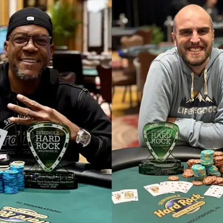 Two Players Win Three Events Each at Seminole Hard Rock Poker Showdown