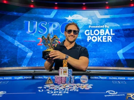 Joao Simao Claims U.S. Poker Open Event #8 Title After Dominating Final Table Performance