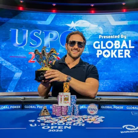 Joao Simao Claims U.S. Poker Open Event #8 Title After Dominating Final Table Performance